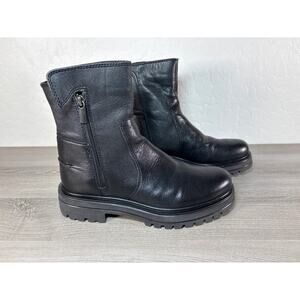 Very Volatile‎ Los Angeles Women's Side Zip Black Boots Size 8- NWOB